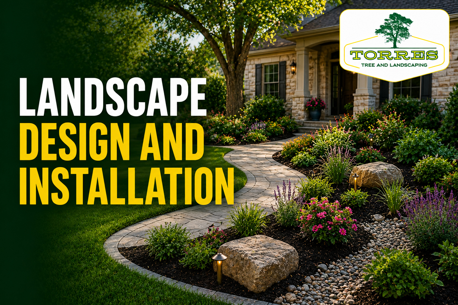 Landscape design and installation